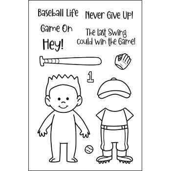 Little Peeps Miller Clear Stamp Set